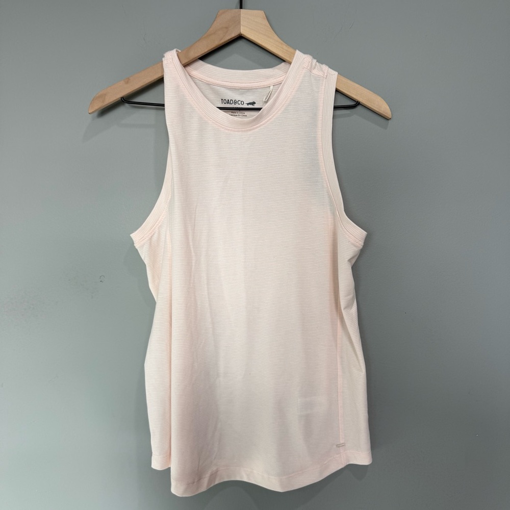 Toad&Co Women's Light Pink Tank Top‎